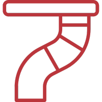 Rännien puhdistus – ikoni